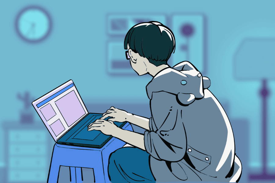 young-adult-learning-cybersecurity-illustration
